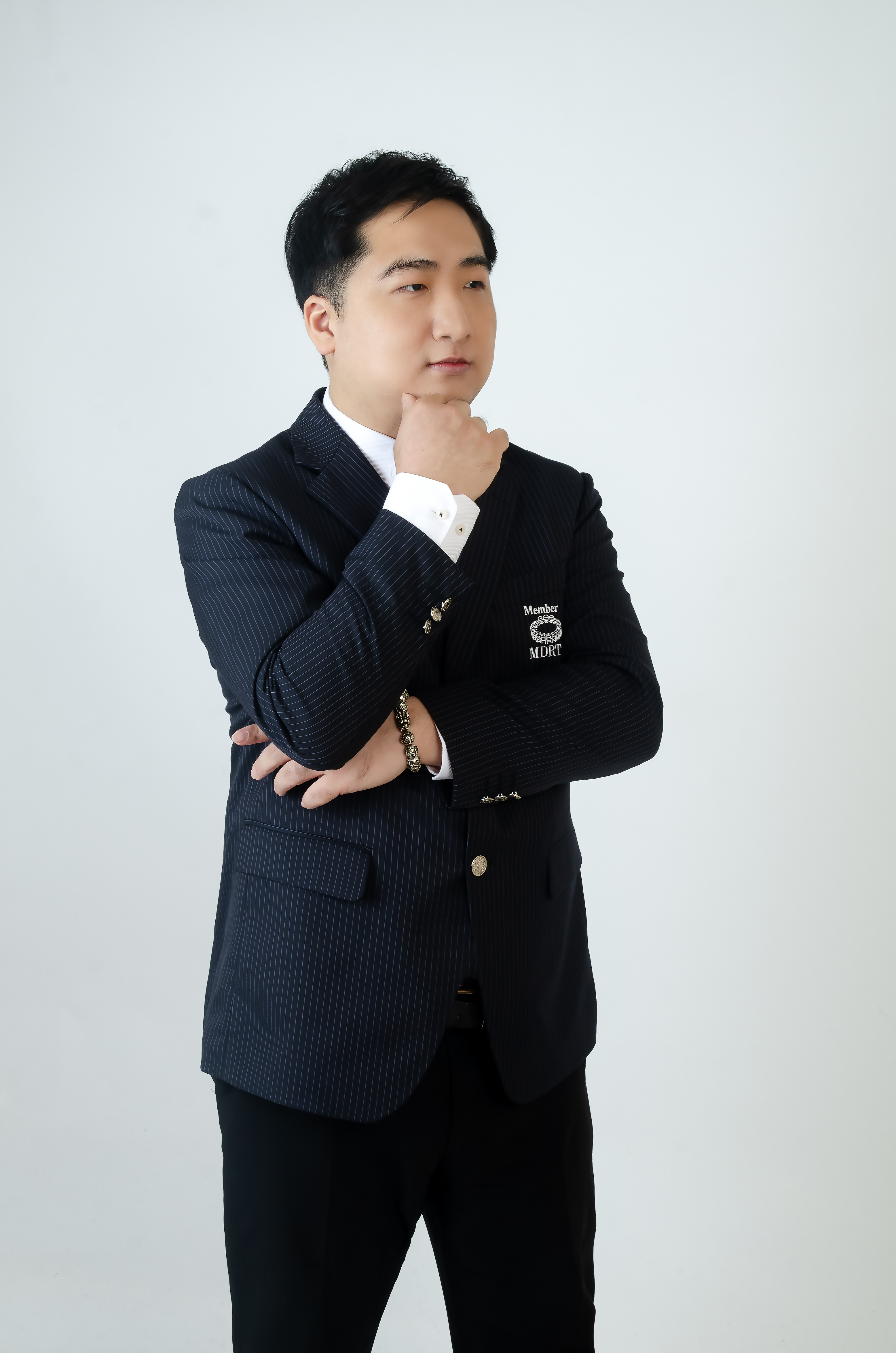 「保險是生活中最貼近風險管理的專業」，簡重文選擇進入保險產業。