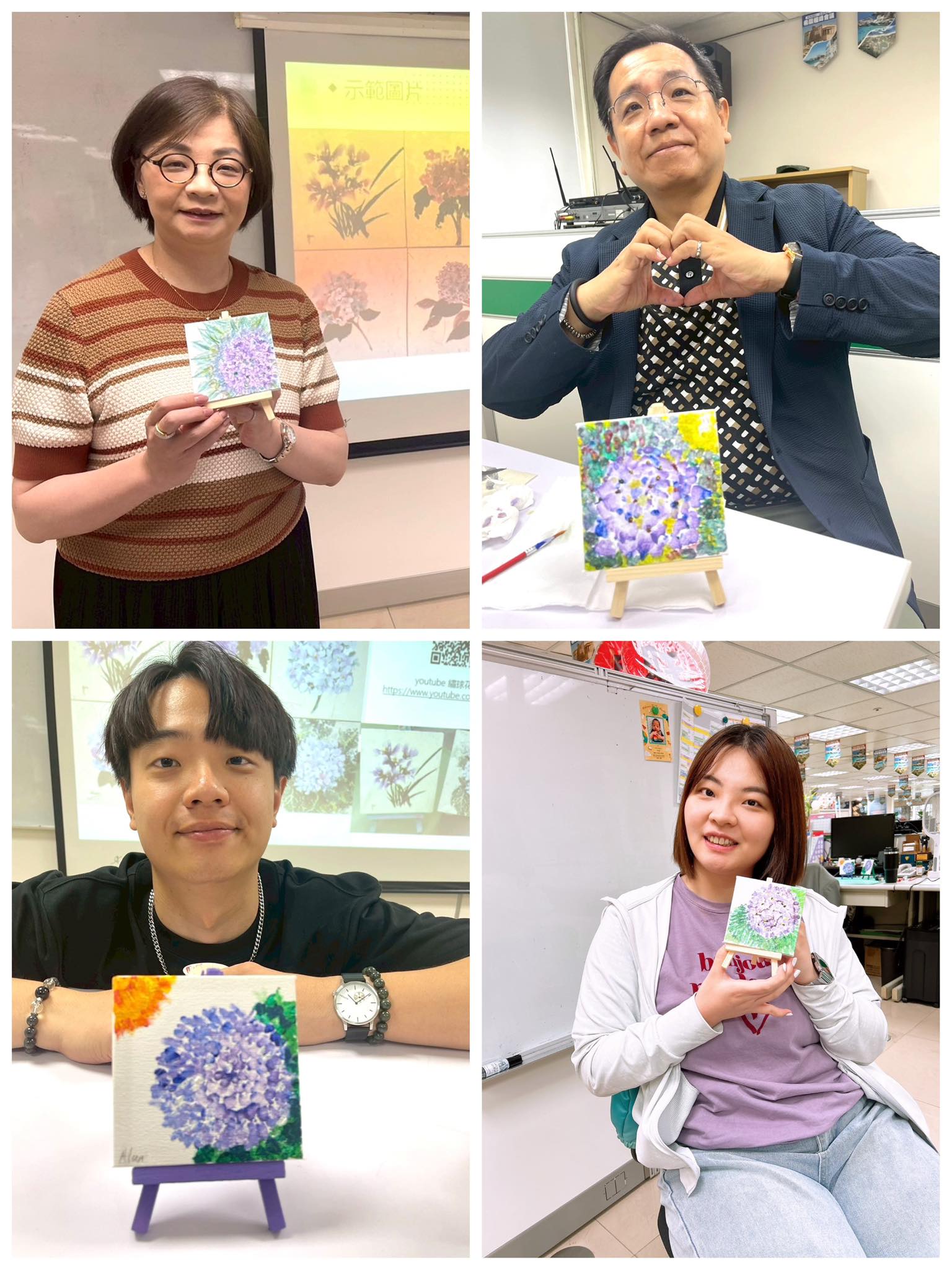 父母、妹妹都是定宏工作及生活的良師益友及支柱。