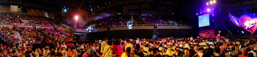台北愛傳承關懷演唱會，全場座無虛席。