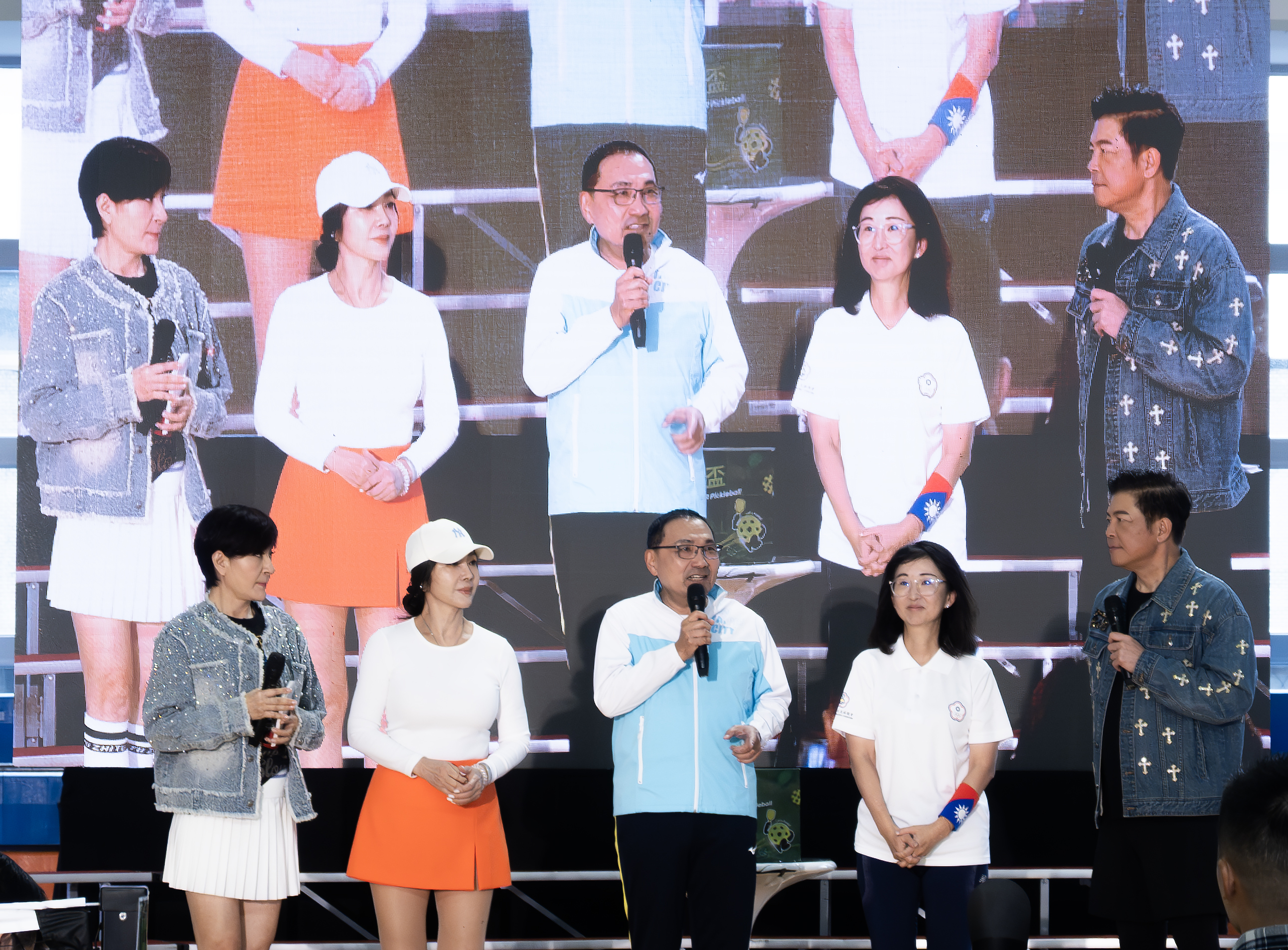 新北市長侯友宜蒞臨致詞。