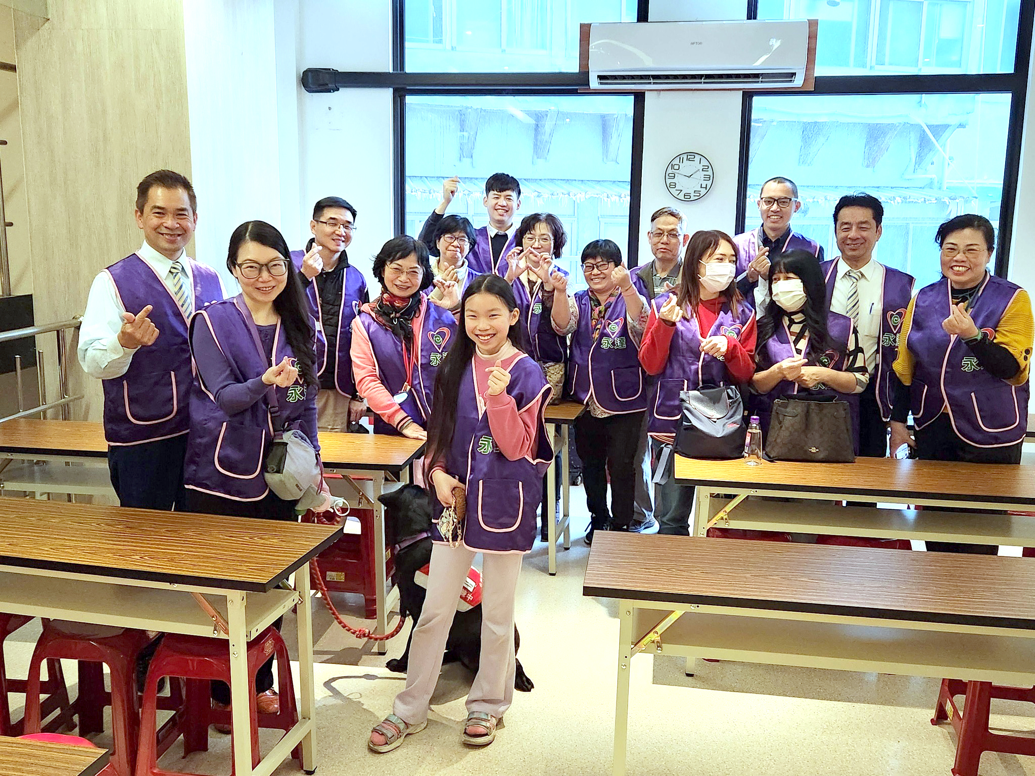 參與探訪的志工都覺得非常有意義且開心。