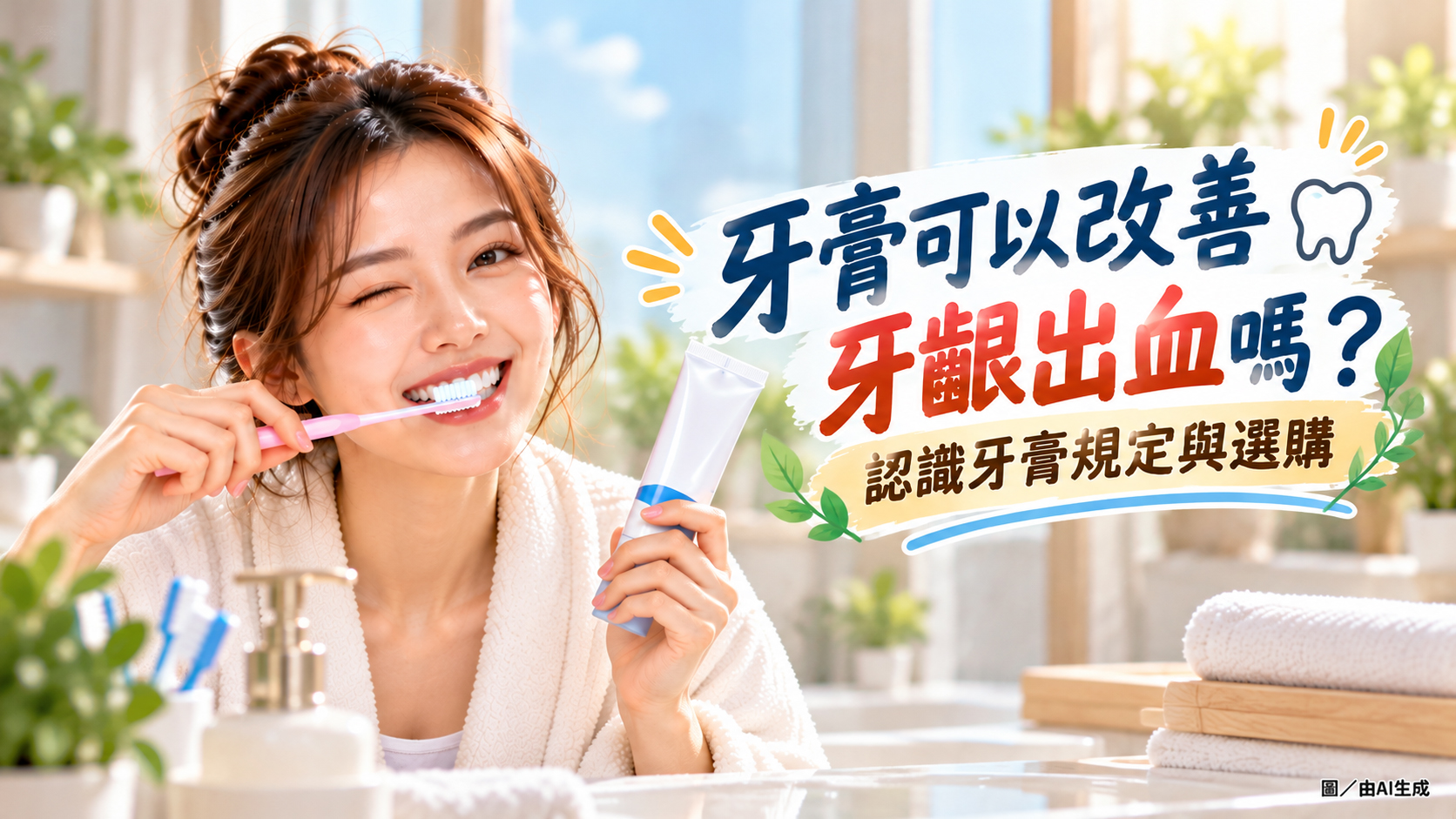 牙膏可以改善牙齦出血嗎?認識牙膏規定與選購