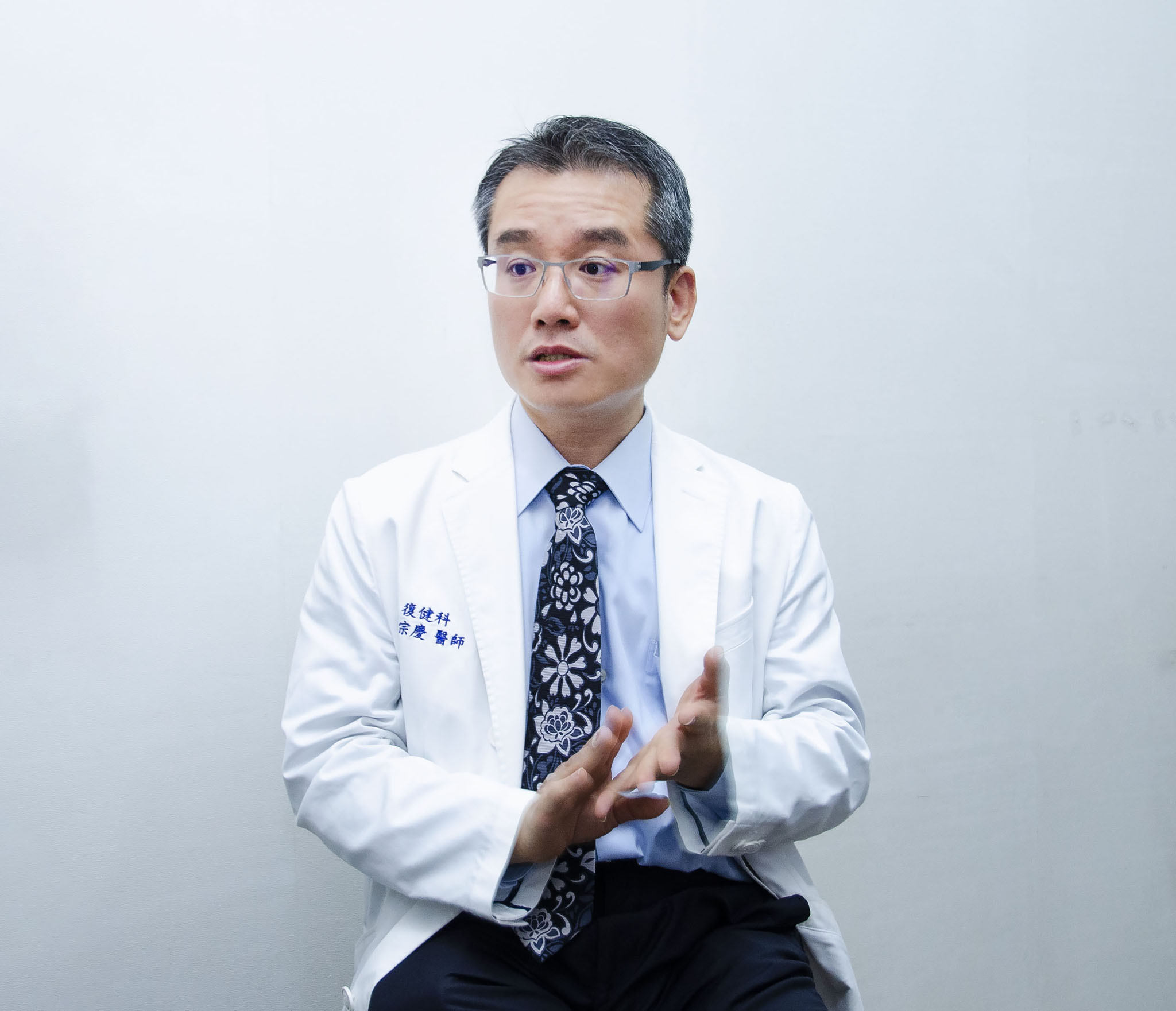 林宗慶醫師談肌少症，今年更將推出專書介紹肌少症的預防保健。