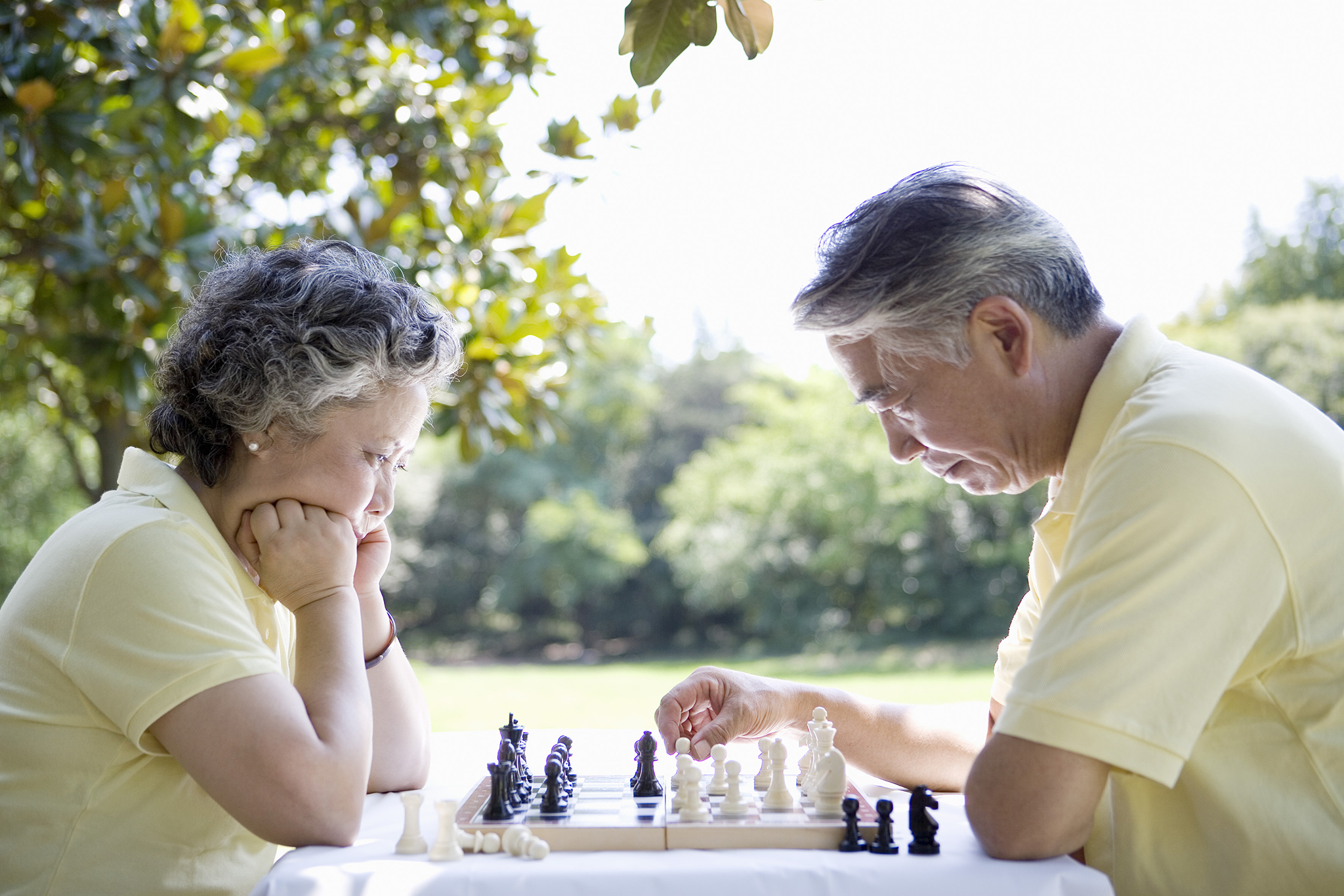 挑戰下棋增強記憶力。