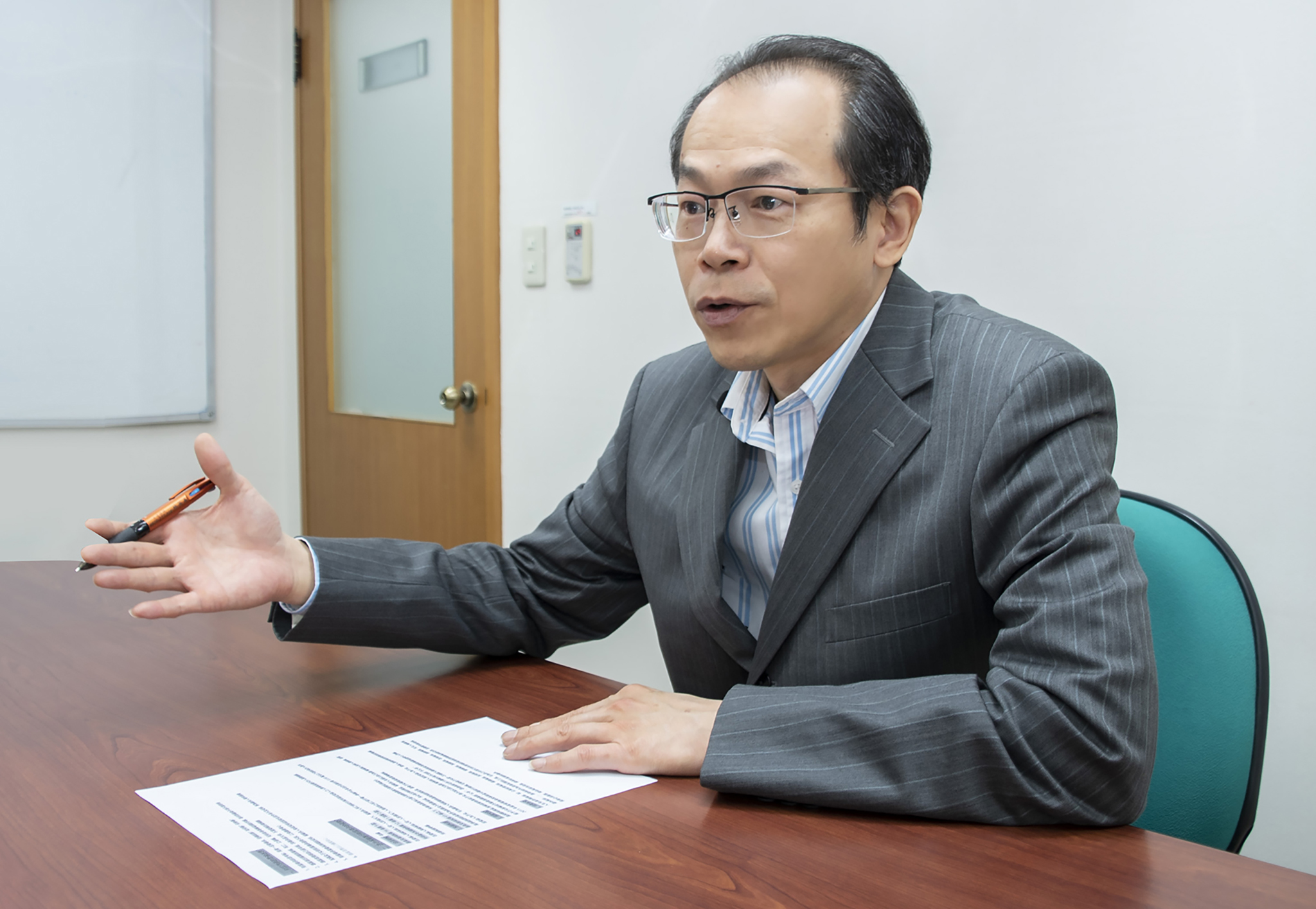 永達保險經紀人業務首席經理呂泰成。