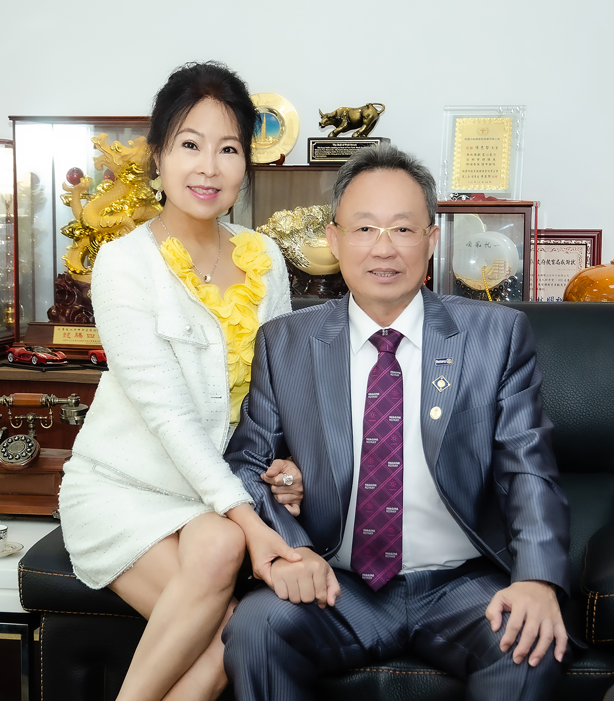 陳惠哲與江淑芬賢伉儷回憶創業時期的故事。