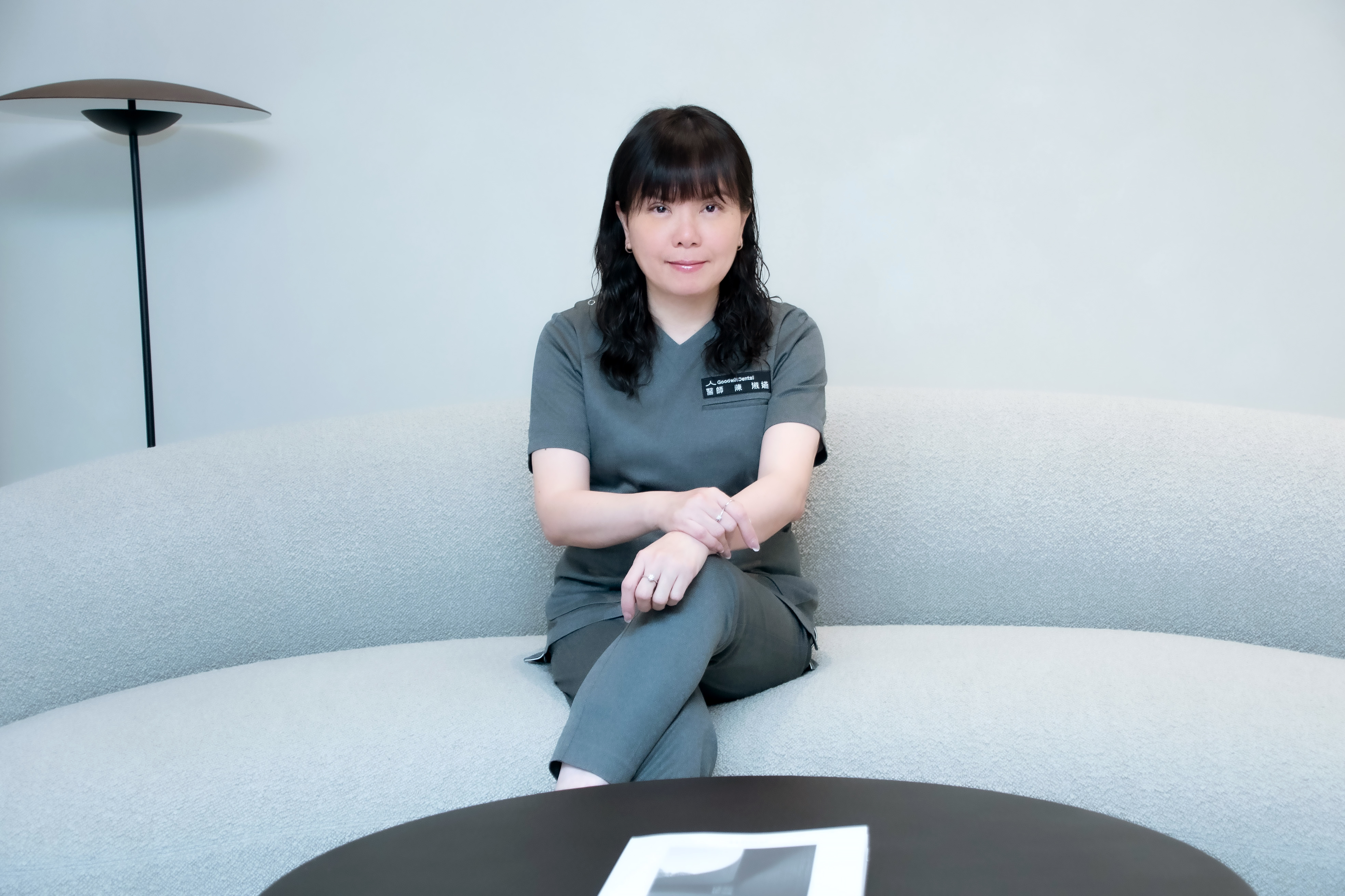 一手打造格唯牙醫診所的陳淑嬿院長。