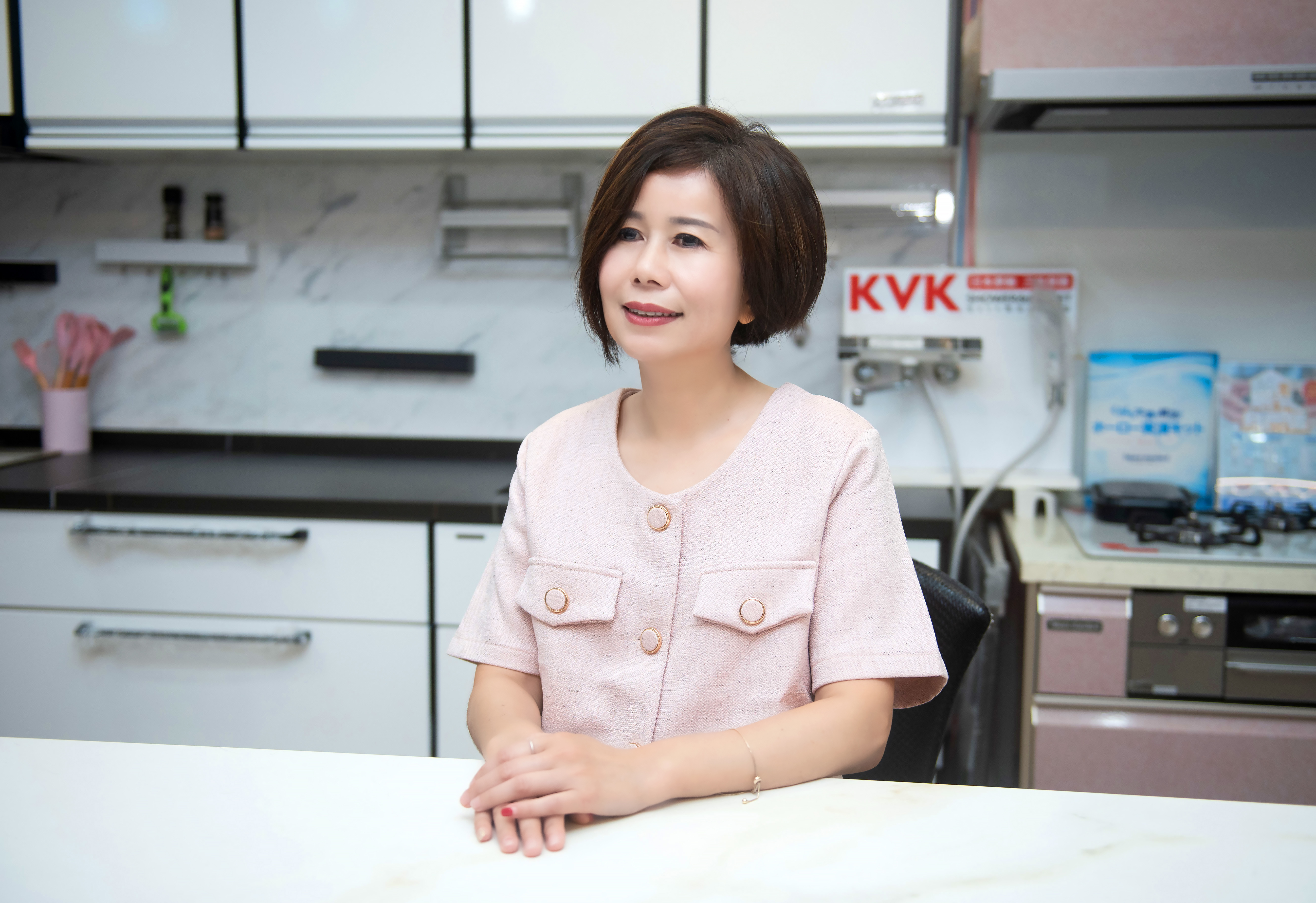 精淦廚衛闆娘林佳宜小姐 分享經營廚衛館的理念。
