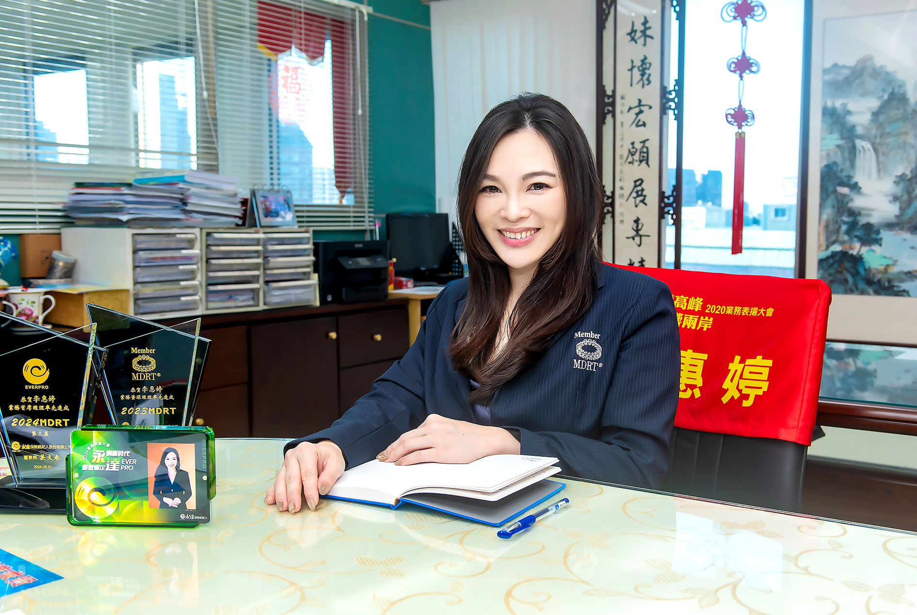 永達保險經紀人業務儲備協理李惠婷。