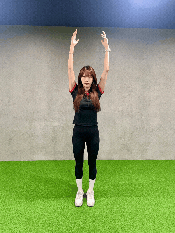Opp toe touch(對側觸腳)