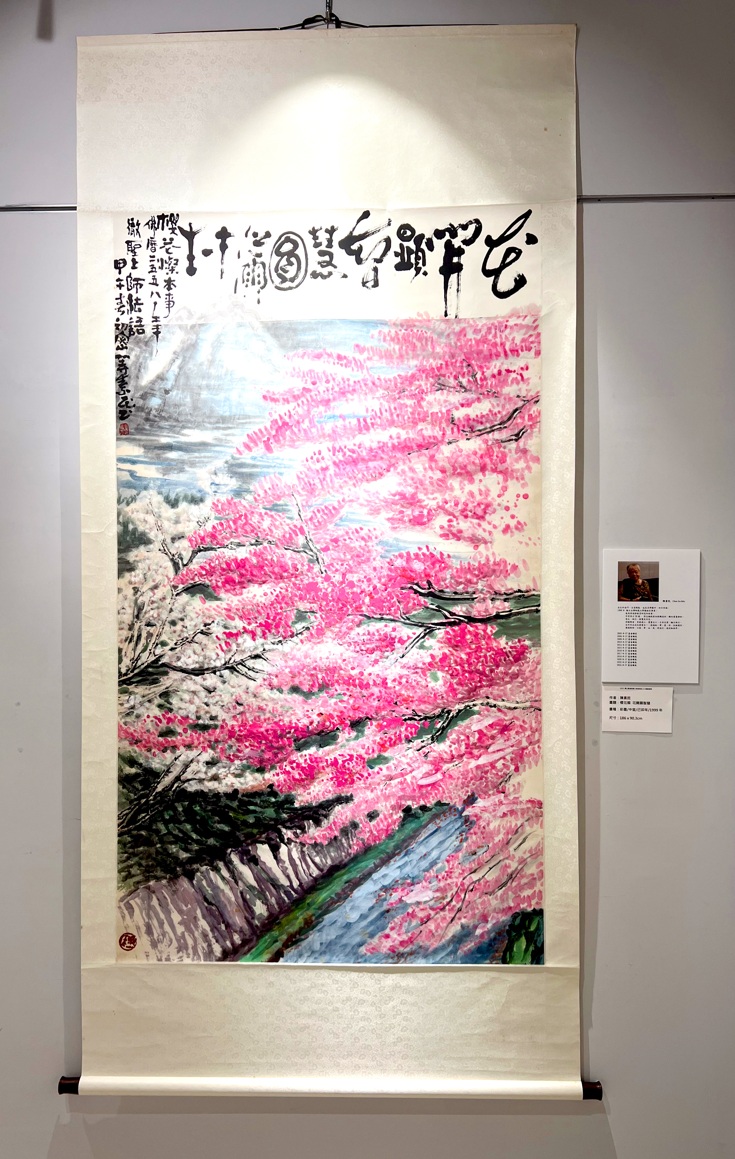 櫻花燦 花開顯智慧