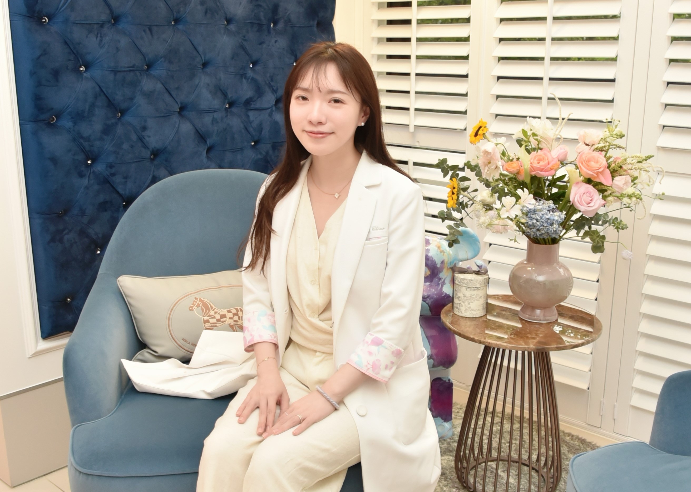 李蕎如醫師從小就對美學特別有感。