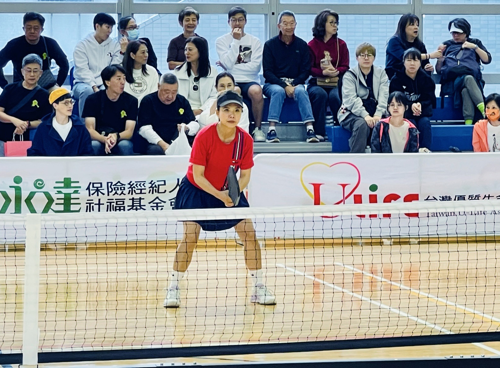 永達保經陳思羽業務首席經理首次上場，為公益而賽。