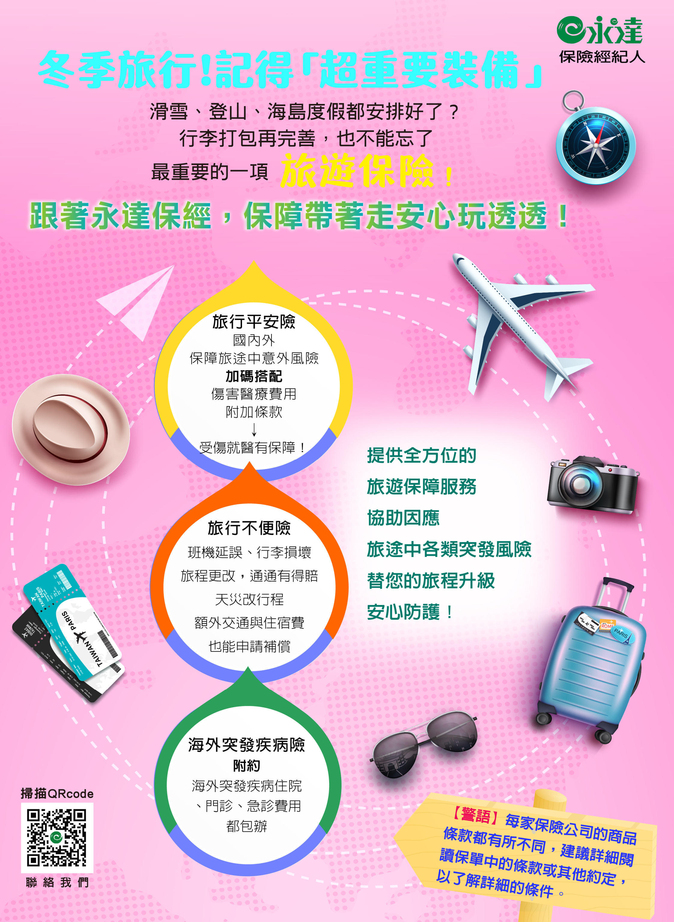 冬季旅行！記得「超重要裝備」