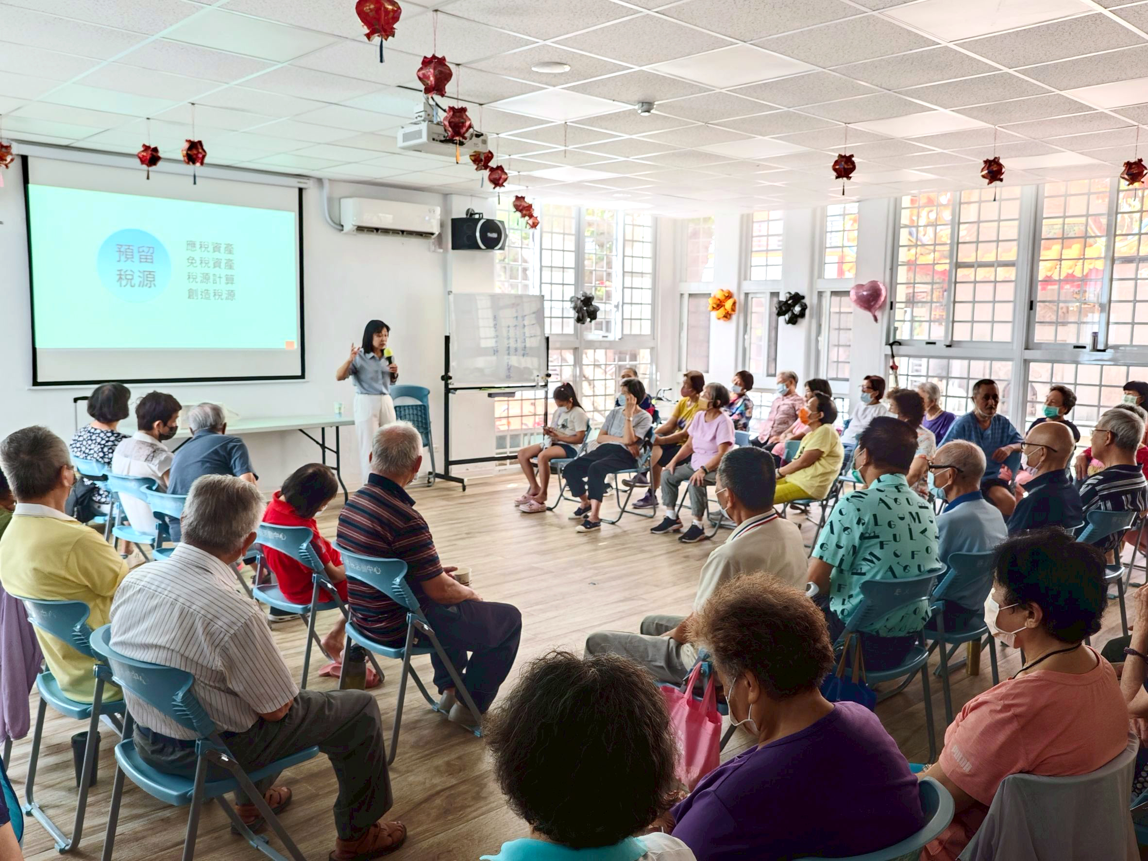 高慧如業務協理也也將保險理念傳達給更多人。